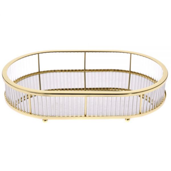 ΧΡΥΣΟΣ ΟΒΑΛ ΔΙΣΚΟΣ ΜΕΤΑΛΙΚΟΓΥΑΛΙ 39Χ25Χ7ΕΚτιμη 65E