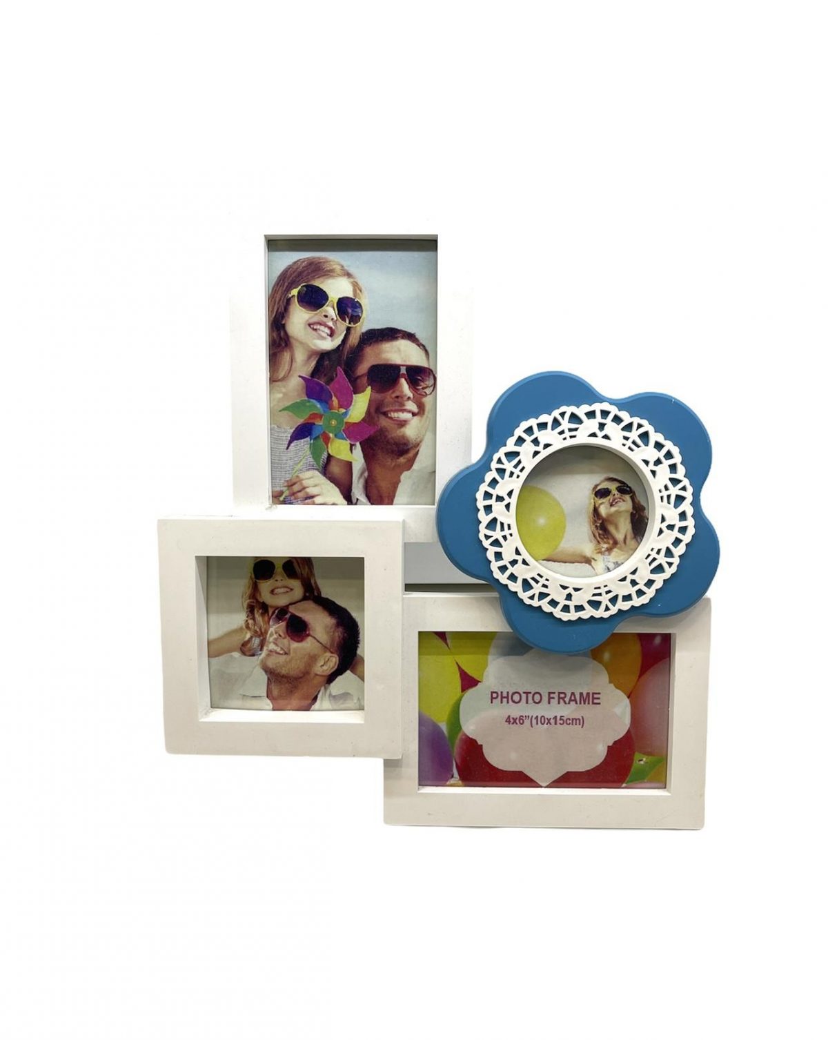 ξυλινη πολυκορνιζα τοιχου 4 θεσεων mdf χρωμα ασπρη 34x30cmτιμη 10E.