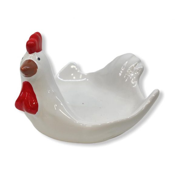 grazia κεραμικο πιατακι κοτα ΄λευκο 7x10 cm τιμη 550E