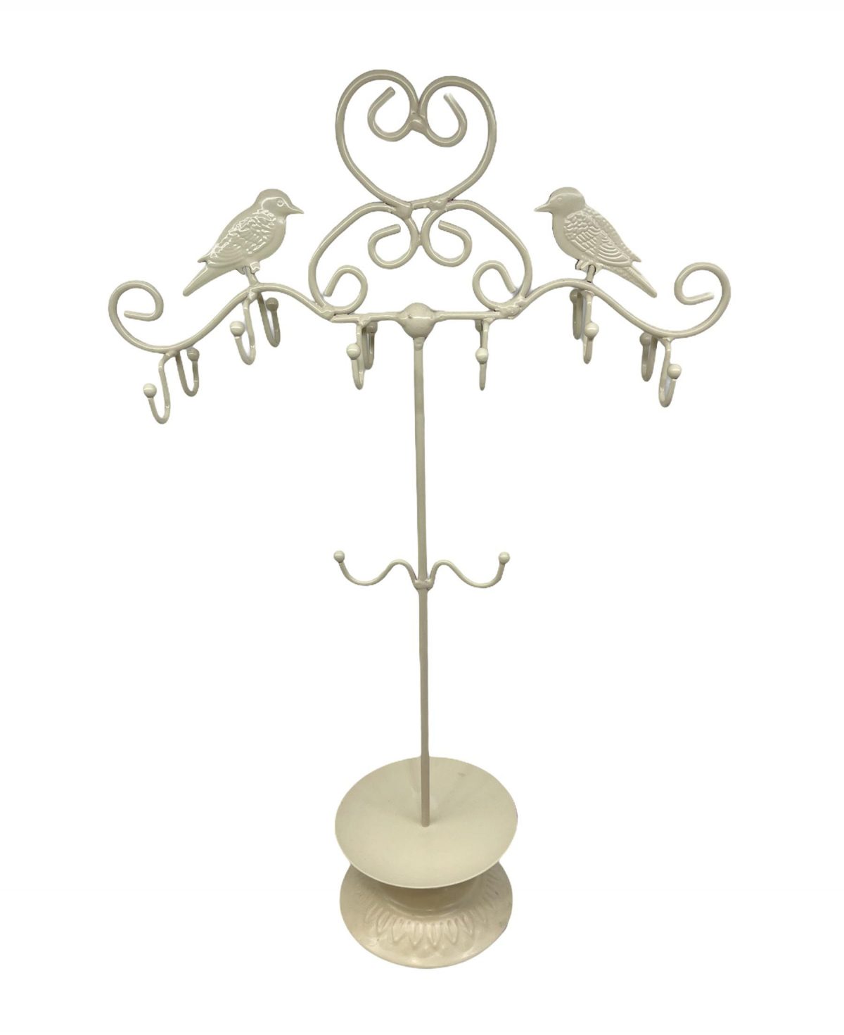 μεταλλικη μπιζουτιερα πουλακια 43x26 cm χρωμα μπεζ τιμη 19E