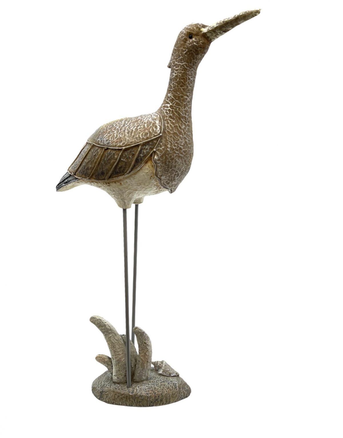 πολυεστερικο πουλι χρωμα μπεζ εκρου 45x24 cm τιμη 19E κωδ προιοντος 28481 janetos import